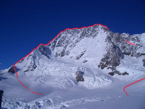 Aoraki - east ridge Aoraki - east ridge