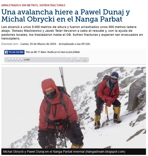 Nanga Parbat zima 2013/14