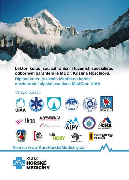 Kurz horské medicíny leták 2 Kurz horské medicíny leták 2