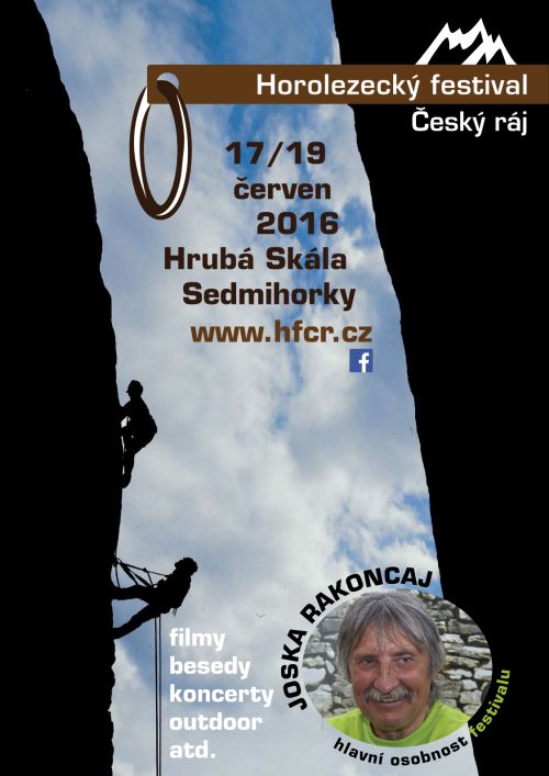 Horolezecký festival Český ráj - plakát Horolezecký festival Český ráj - plakát