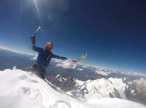 Minya Konka - Pavel Ko�en Ko��nek - vrchol